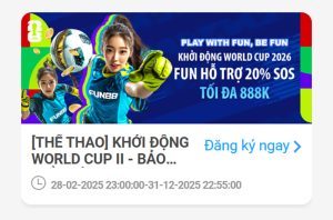 Read more about the article Khởi động World Cup 2026 hôm nay tại Fun88